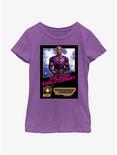Marvel Guardians of the Galaxy Vol. 3 High Evolutionary Cosmic Poster Youth Girls T-Shirt, PURPLE BERRY, hi-res