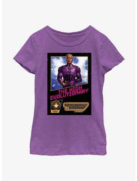 Marvel Guardians of the Galaxy Vol. 3 High Evolutionary Cosmic Poster Youth Girls T-Shirt, , hi-res
