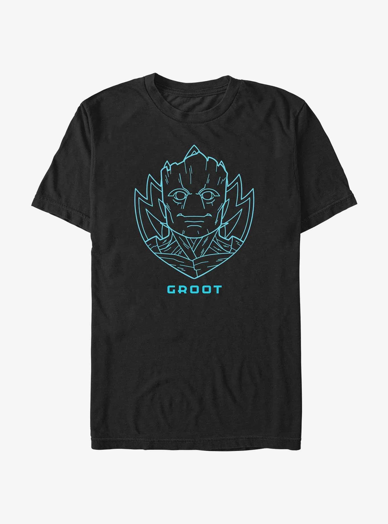 Marvel Guardians of the Galaxy Vol. 3 Groot Badge T-Shirt, , hi-res