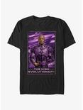 Marvel Guardians of the Galaxy Vol. 3 High Evolutionary Poster T-Shirt, BLACK, hi-res
