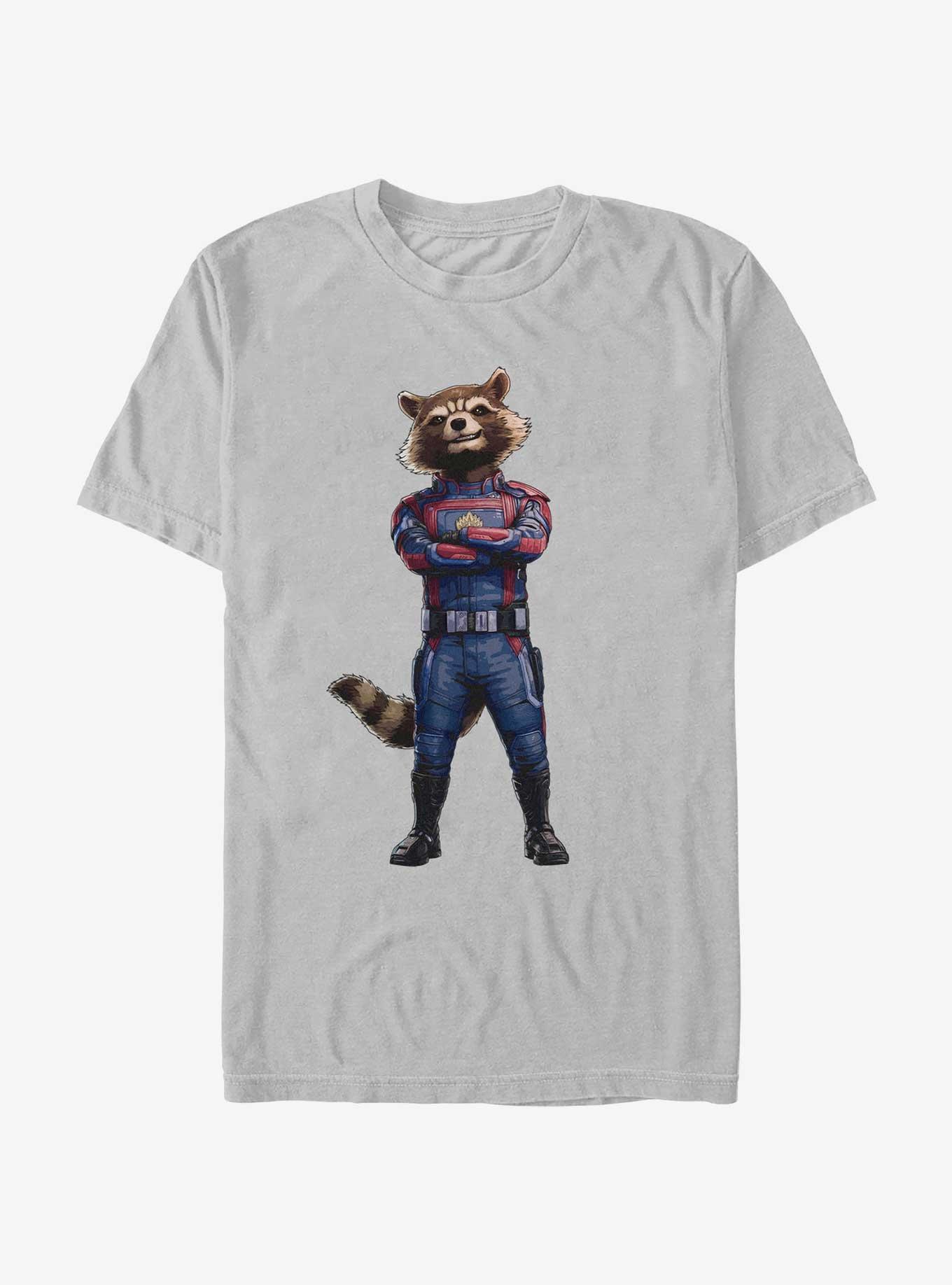 Marvel Guardians of the Galaxy Vol. 3 Rocket Pose T-Shirt, , hi-res
