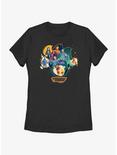 Marvel Guardians of the Galaxy Vol. 3 Cosmic Groupshot Womens T-Shirt, BLACK, hi-res