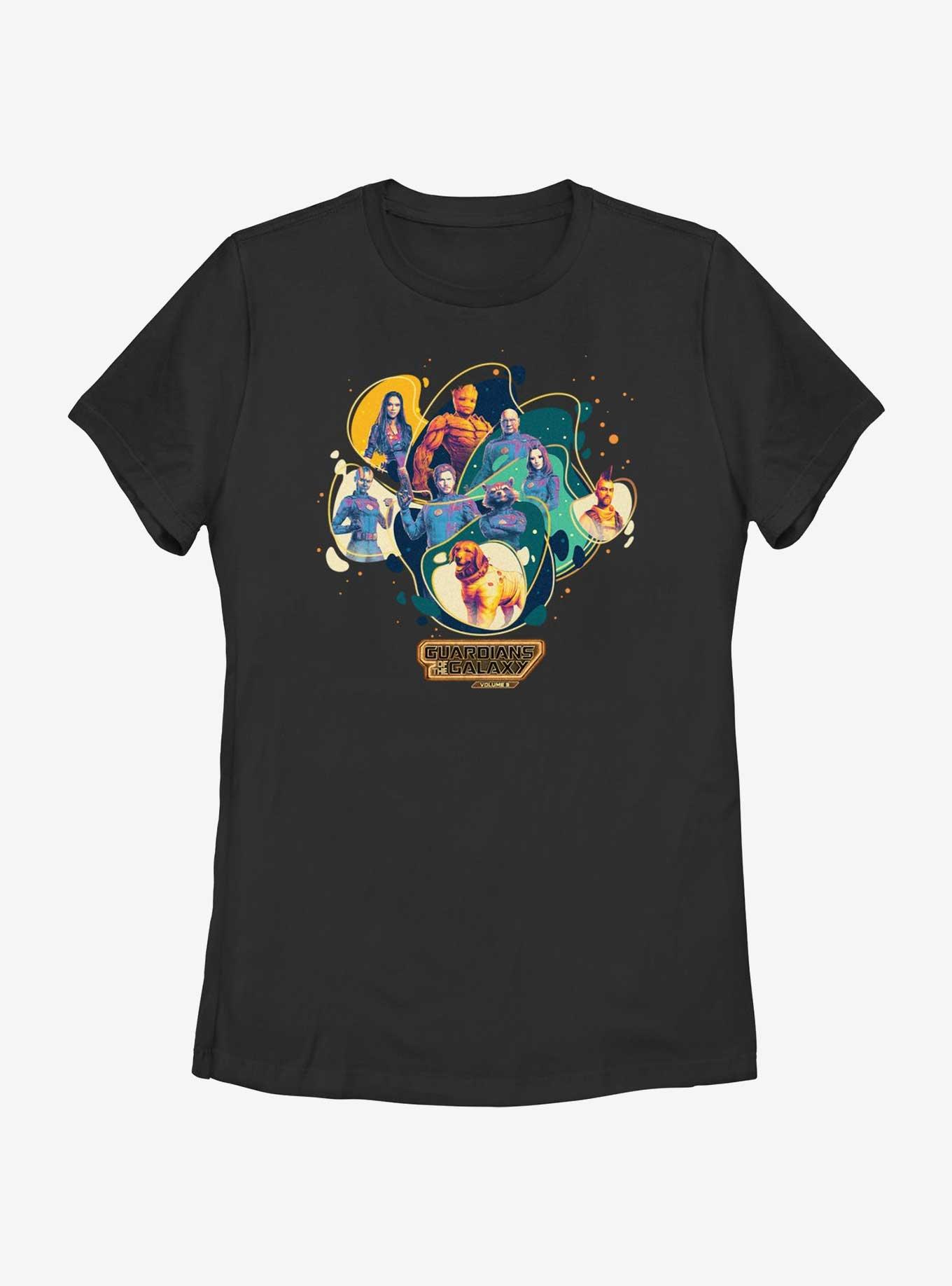 Marvel Guardians of the Galaxy Vol. 3 Cosmic Groupshot Womens T-Shirt, , hi-res