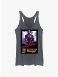 Marvel Guardians of the Galaxy Vol. 3 High Evolutionary Cosmic Poster Womens Tank Top, NAVY HTR, hi-res