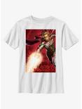 Marvel Guardians of the Galaxy Vol. 3 Adam Warlock Poster Youth T-Shirt, WHITE, hi-res