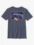 Marvel Guardians of the Galaxy Vol. 3 Cosmic Heroes Lineup Youth T-Shirt, NAVY HTR, hi-res