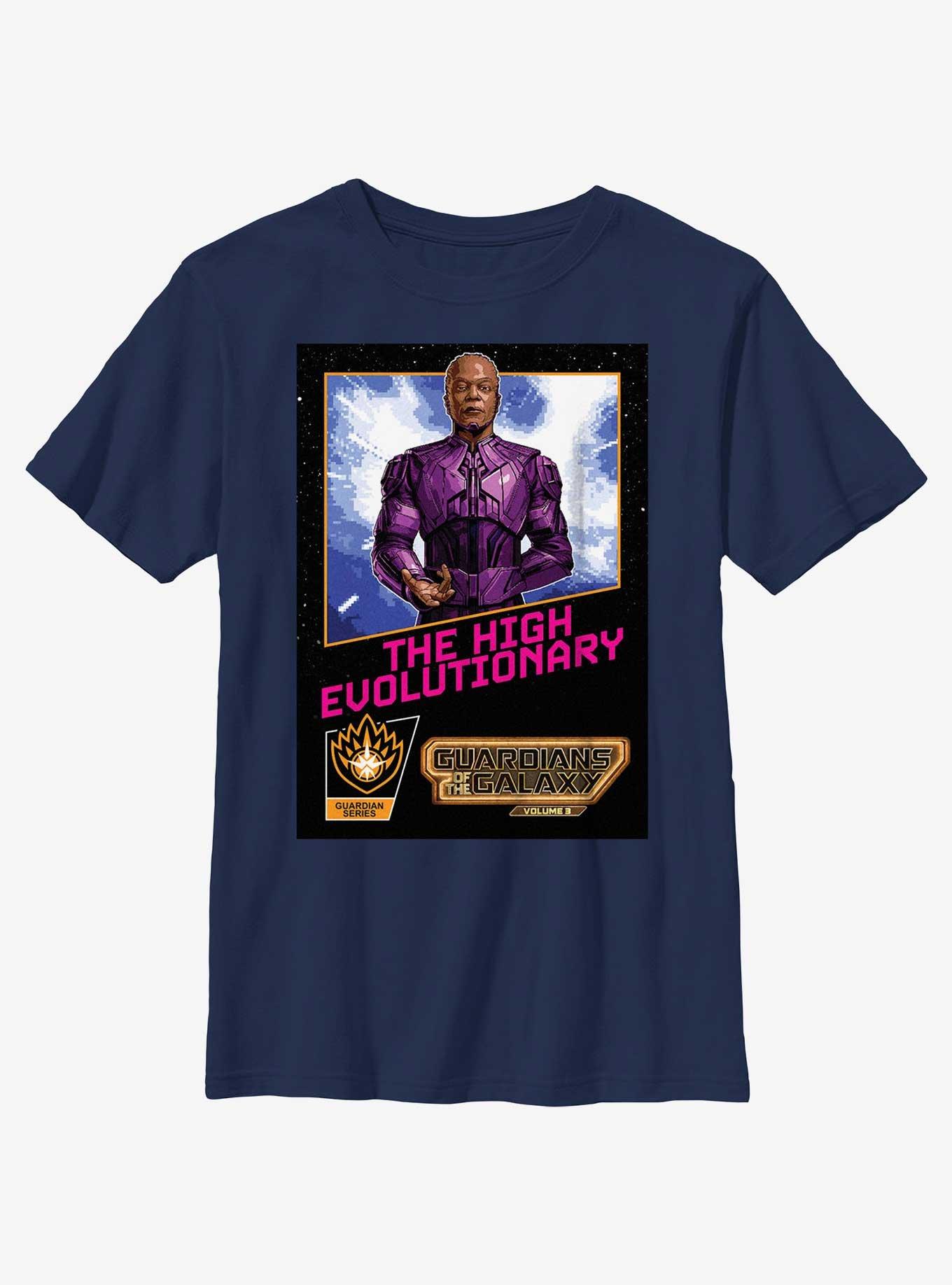 Marvel Guardians of the Galaxy Vol. 3 High Evolutionary Cosmic Poster Youth T-Shirt, , hi-res