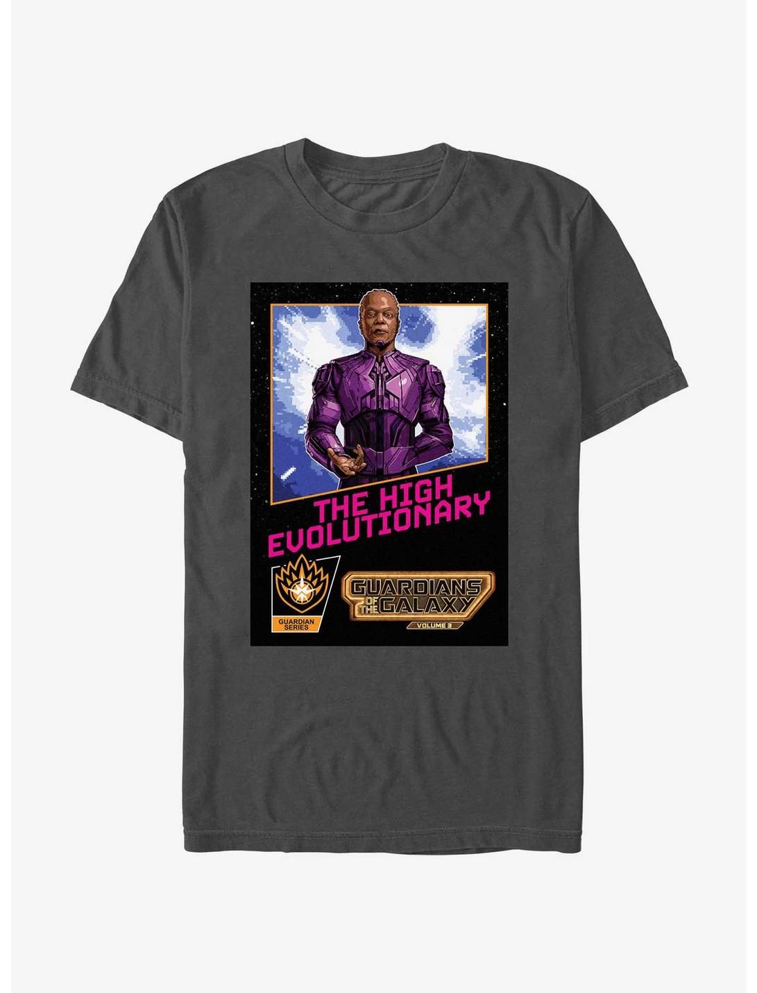 Marvel Guardians of the Galaxy Vol. 3 High Evolutionary Cosmic Poster T-Shirt, CHARCOAL, hi-res