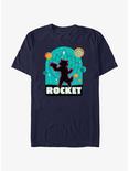 Marvel Guardians of the Galaxy Vol. 3 Rocket Planet T-Shirt, NAVY, hi-res