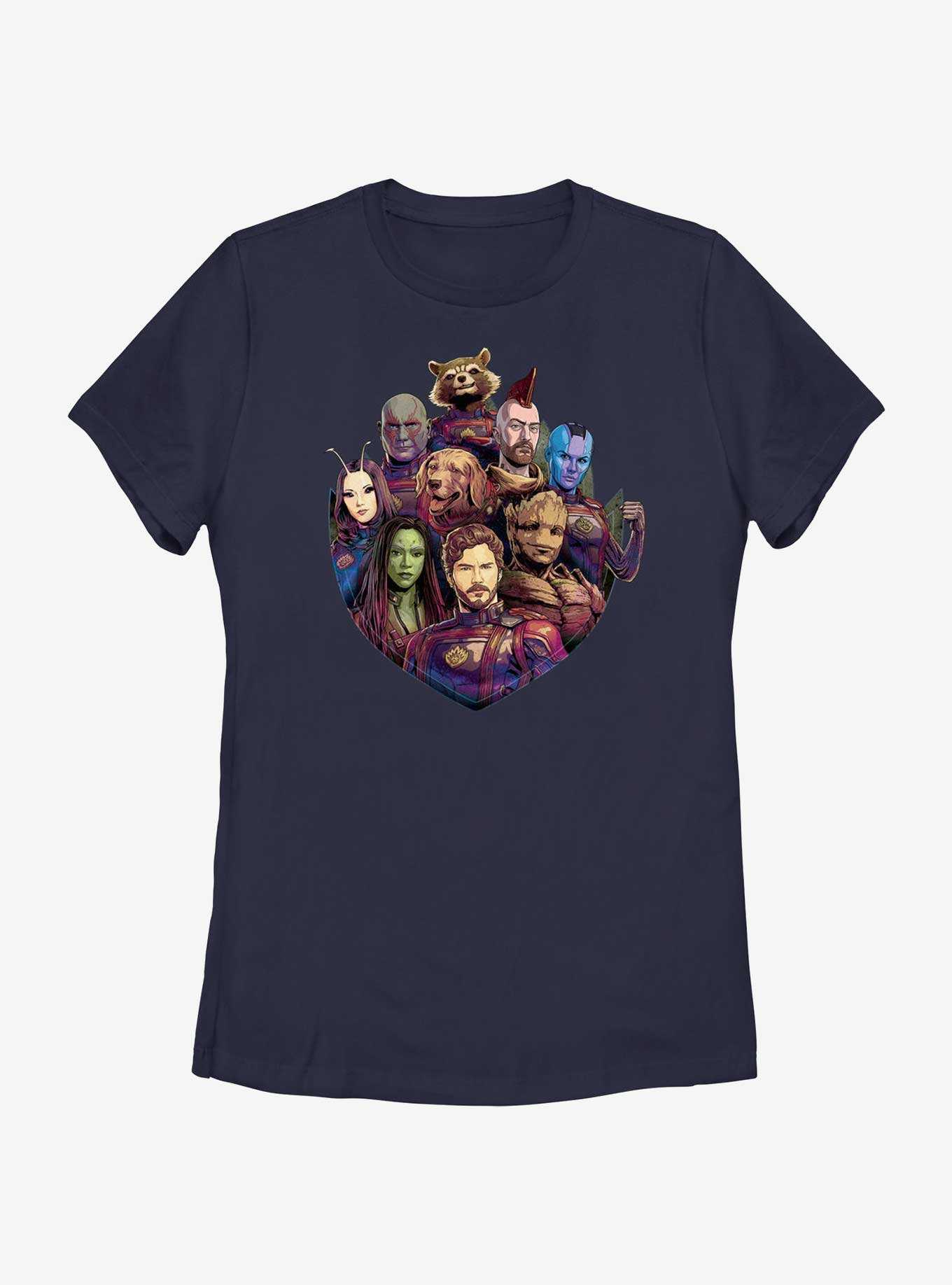 Marvel Guardians of the Galaxy Vol. 3 Badge Protectors Womens T-Shirt, , hi-res