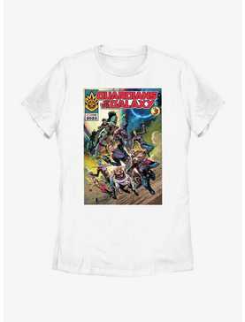 Marvel Guardians of the Galaxy Vol. 3 Comic Book Poster Womens T-Shirt, , hi-res