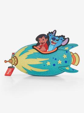 Disney Lilo & Stitch Rocket Ship Ride Crossbody Bag
