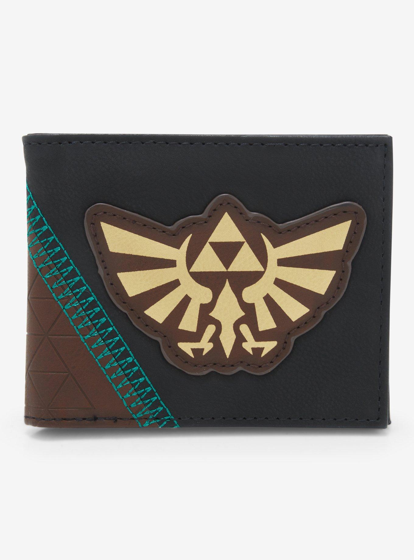 Nintendo The Legend of Zelda Royal Crest Triforce Bifold Wallet, , hi-res