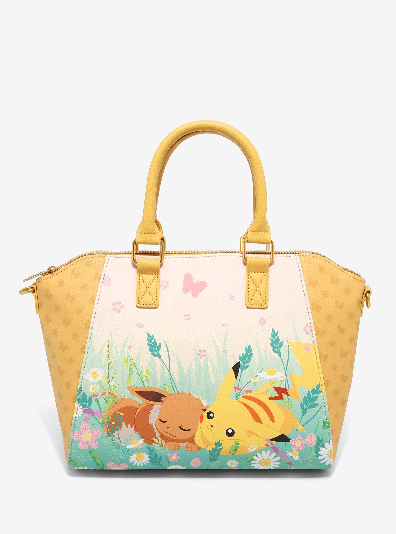 Loungefly Pokemon Eevee & Pikachu Satchel Bag