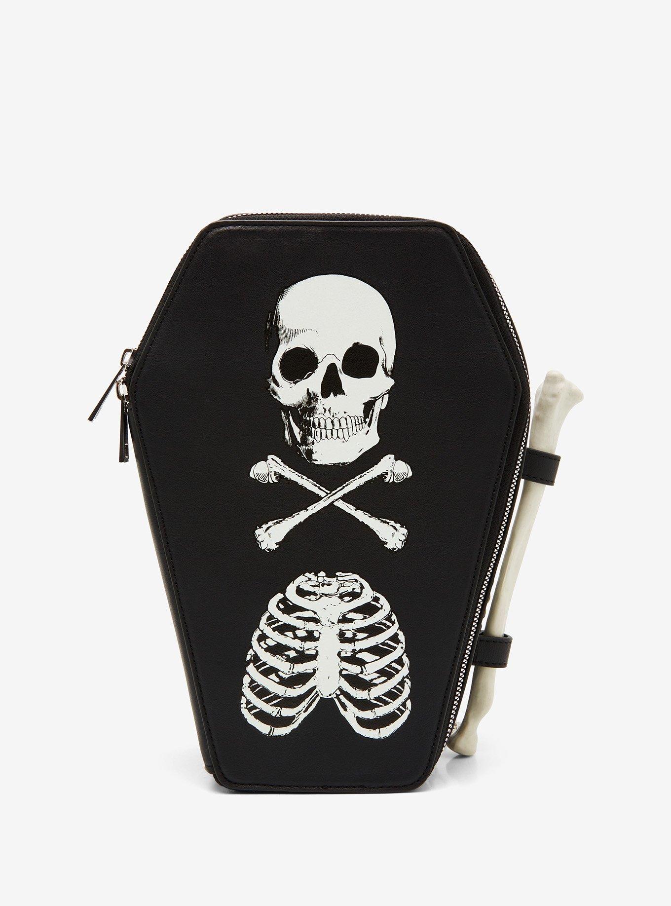 Vampire's Kiss Coffin Purse (Black)