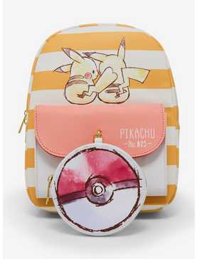 Pokémon Pikachu Striped Mini Backpack, , hi-res