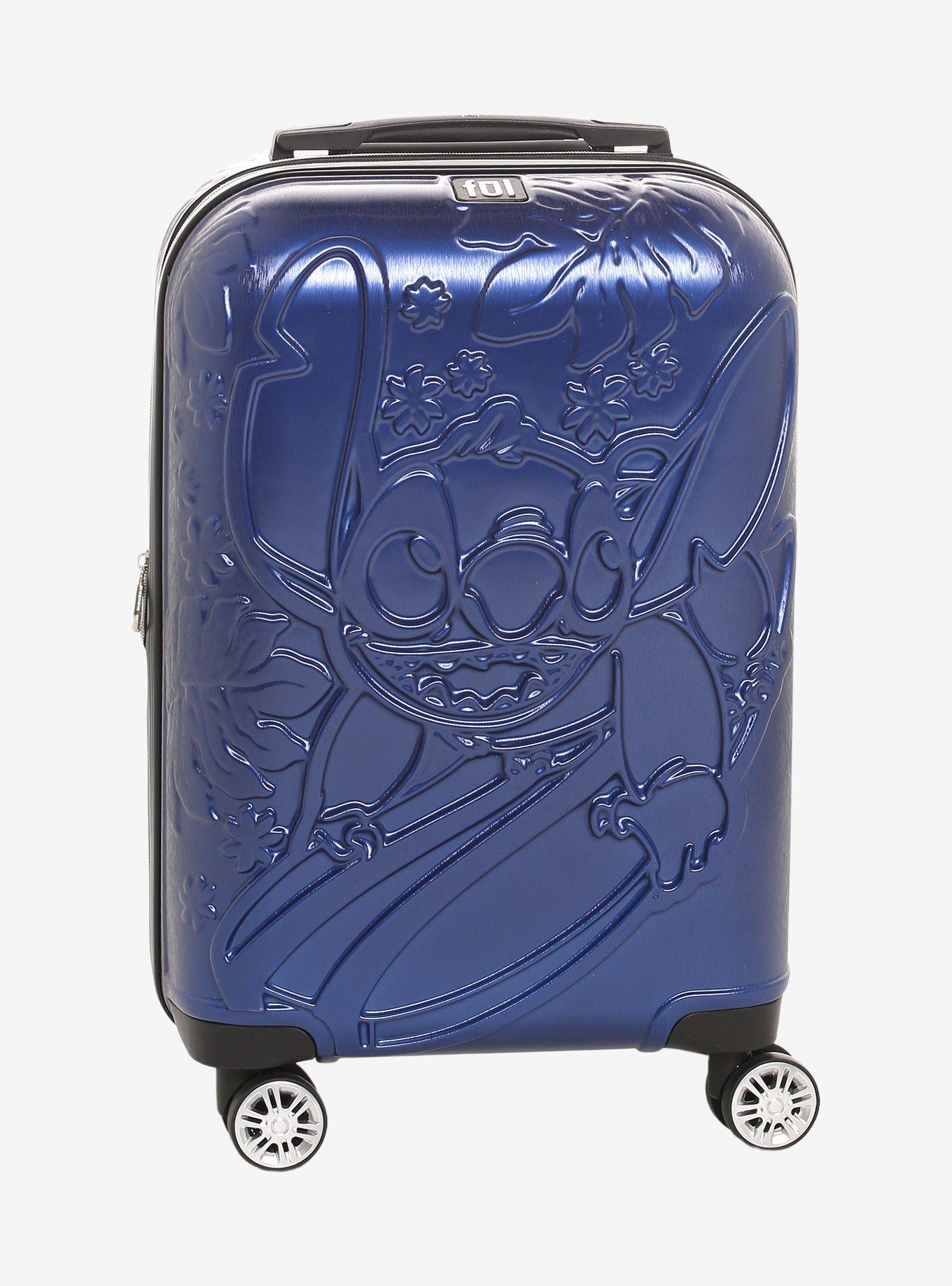 Disney Happy Stitch Trolley ABS 55 cm 4 Ruote JOUMMA BAGS - 4041141