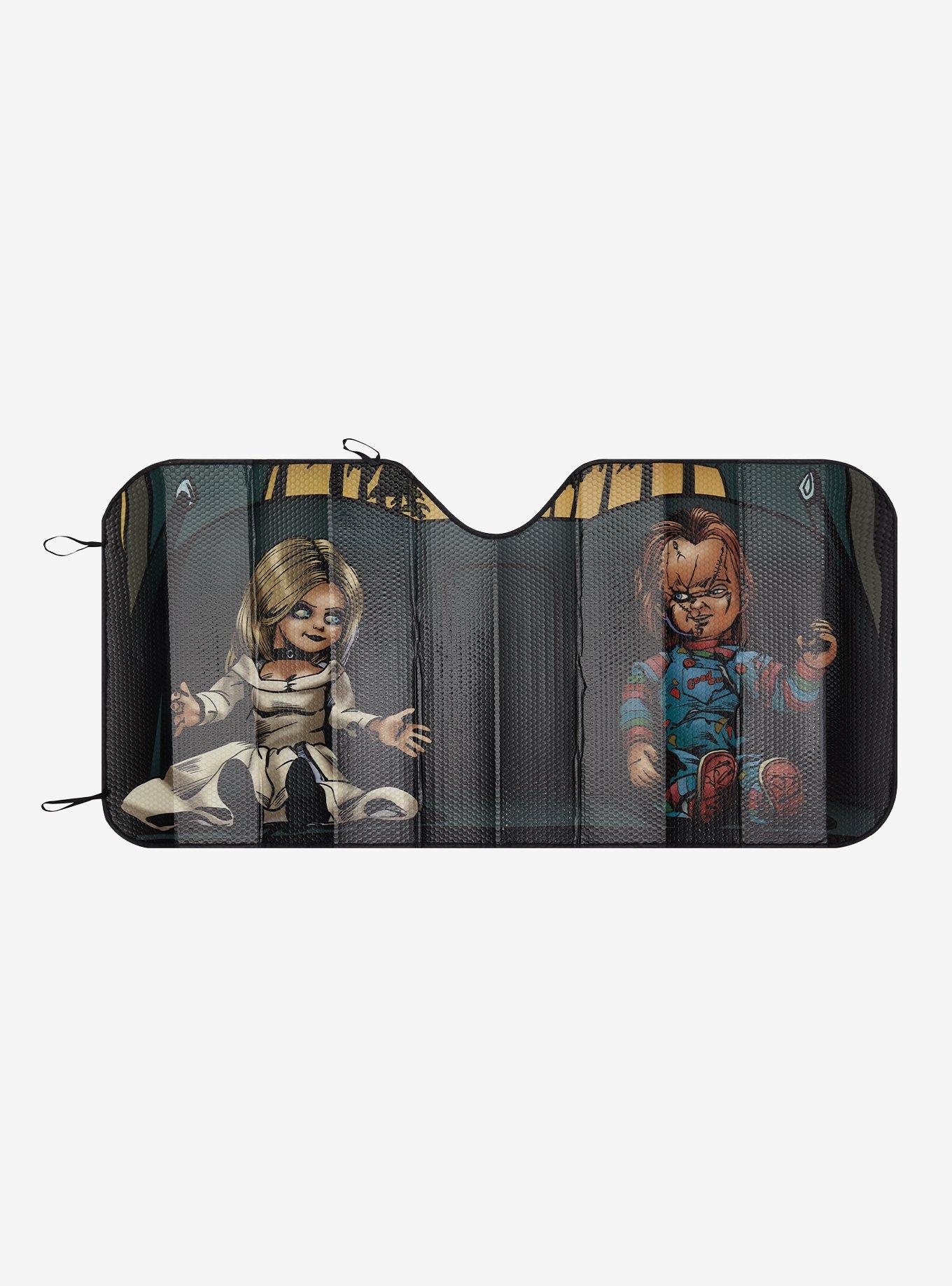 Chucky & Tiffany Car Sun Shade, , hi-res