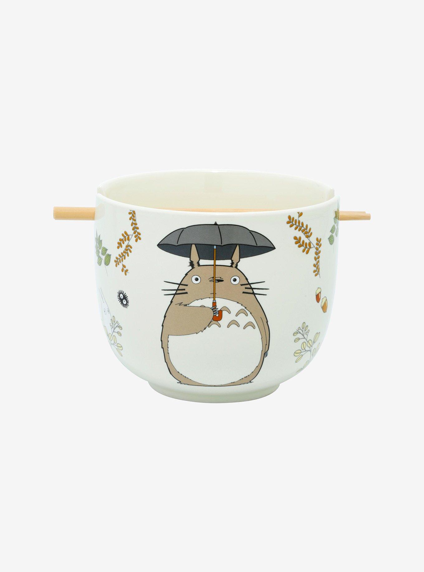 Studio Ghibli® My Neighbor Totoro Foliage Ramen Bowl With Chopsticks, , hi-res