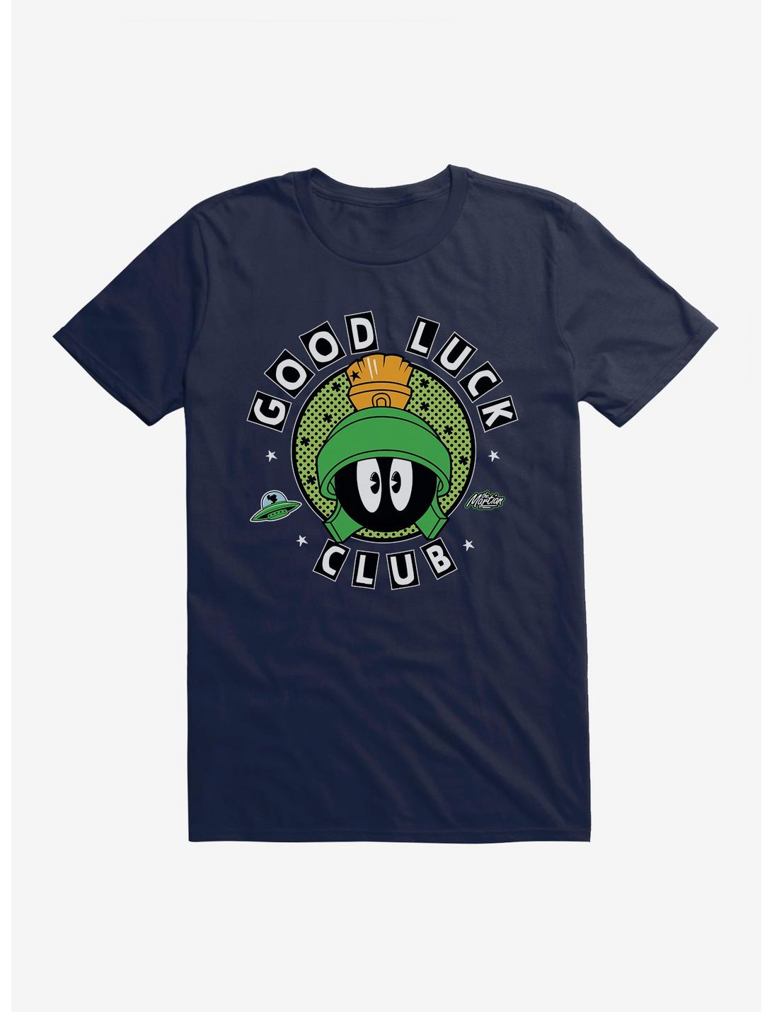 Looney Tunes Marvin Good Luck Club T-Shirt, MIDNIGHT NAVY, hi-res