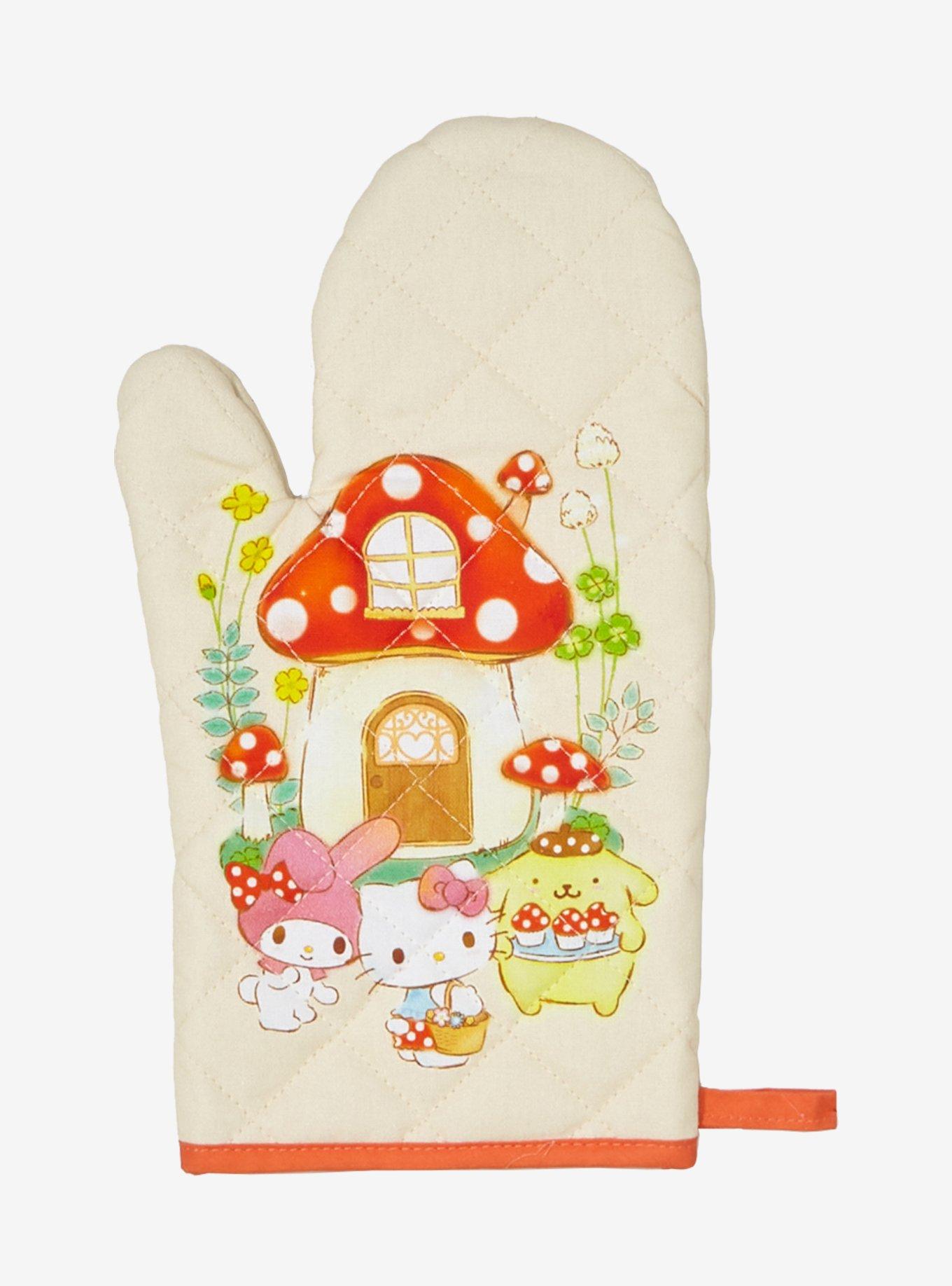 Hello Kitty And Friends Mushroom Oven Mitt, , hi-res