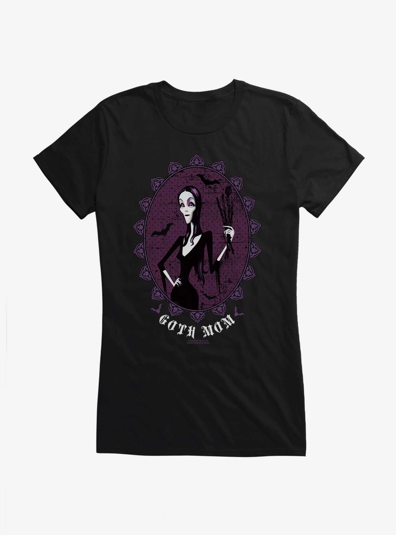 The Addams Family Morticia Mother Frame Girls T-Shirt, , hi-res