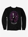 The Addams Family Morticia Mother Frame Sweatshirt, BLACK, hi-res