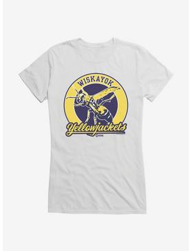 Plus Size Yellowjackets Wiskayok Mascot Girls T-Shirt, , hi-res