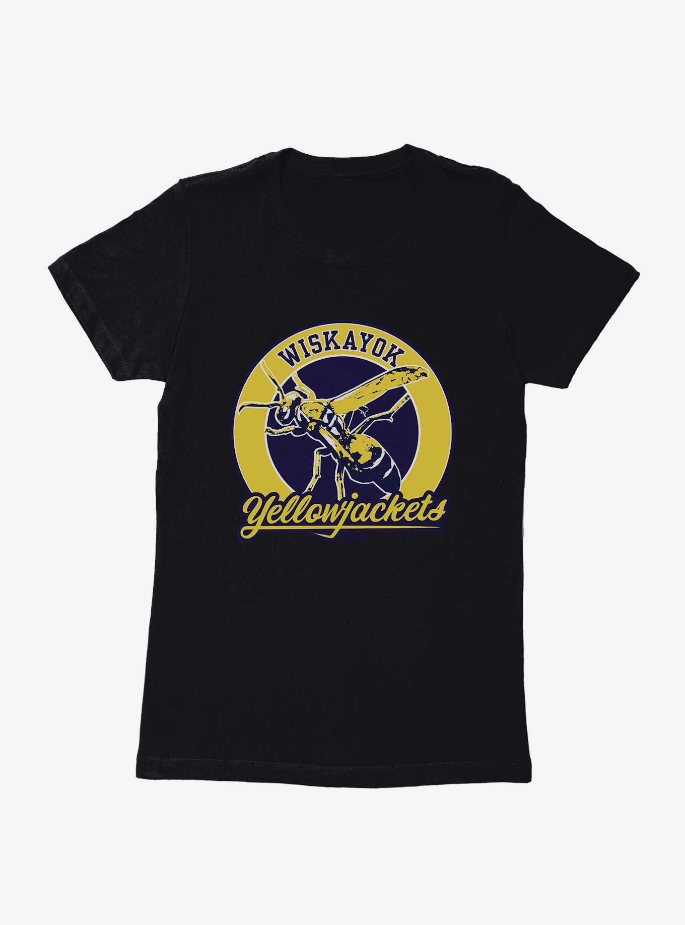 Yellowjackets Wiskayok Mascot Womens T-Shirt, , hi-res