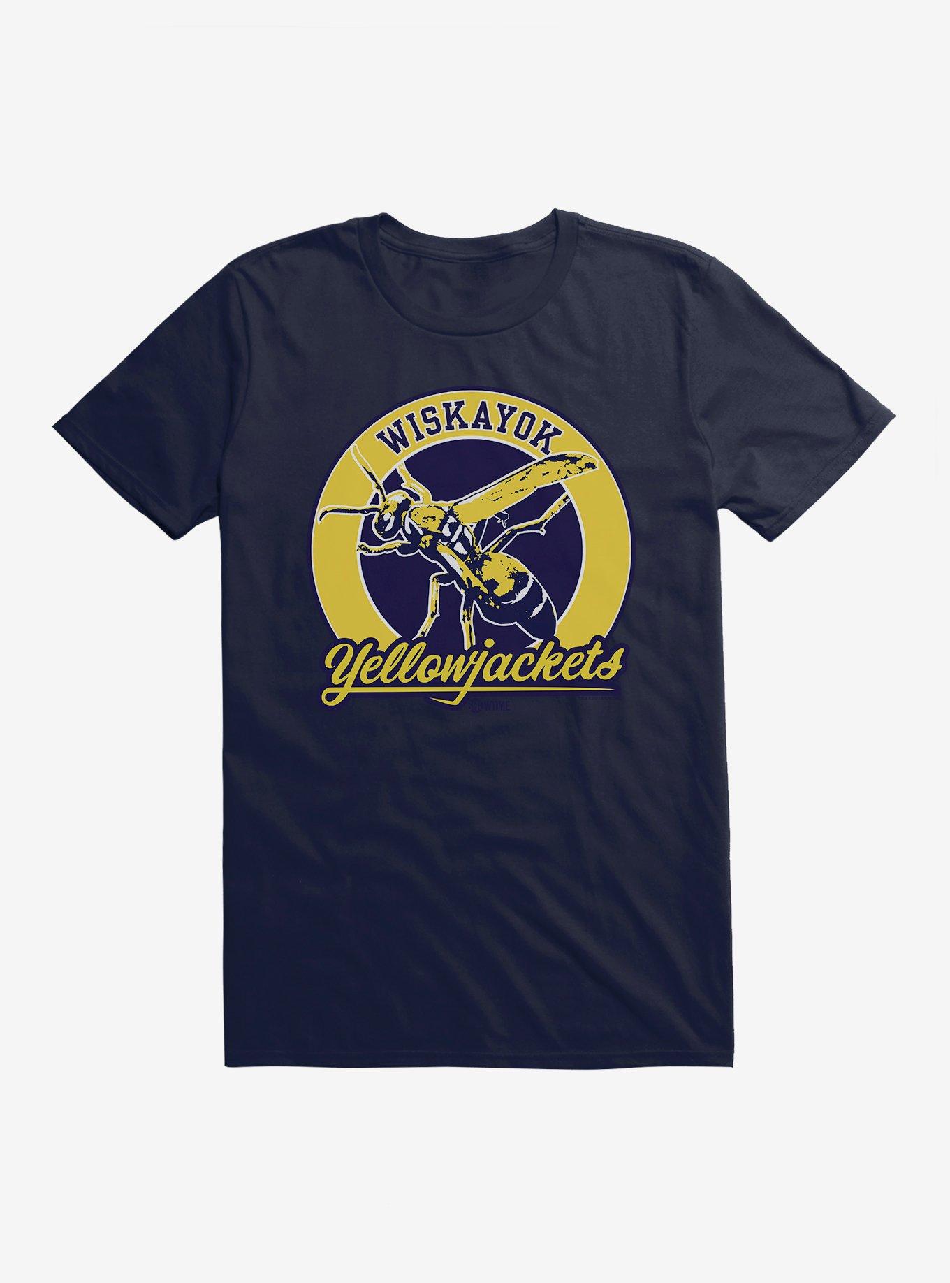 Yellowjackets Wiskayok Mascot T-Shirt, NAVY, hi-res
