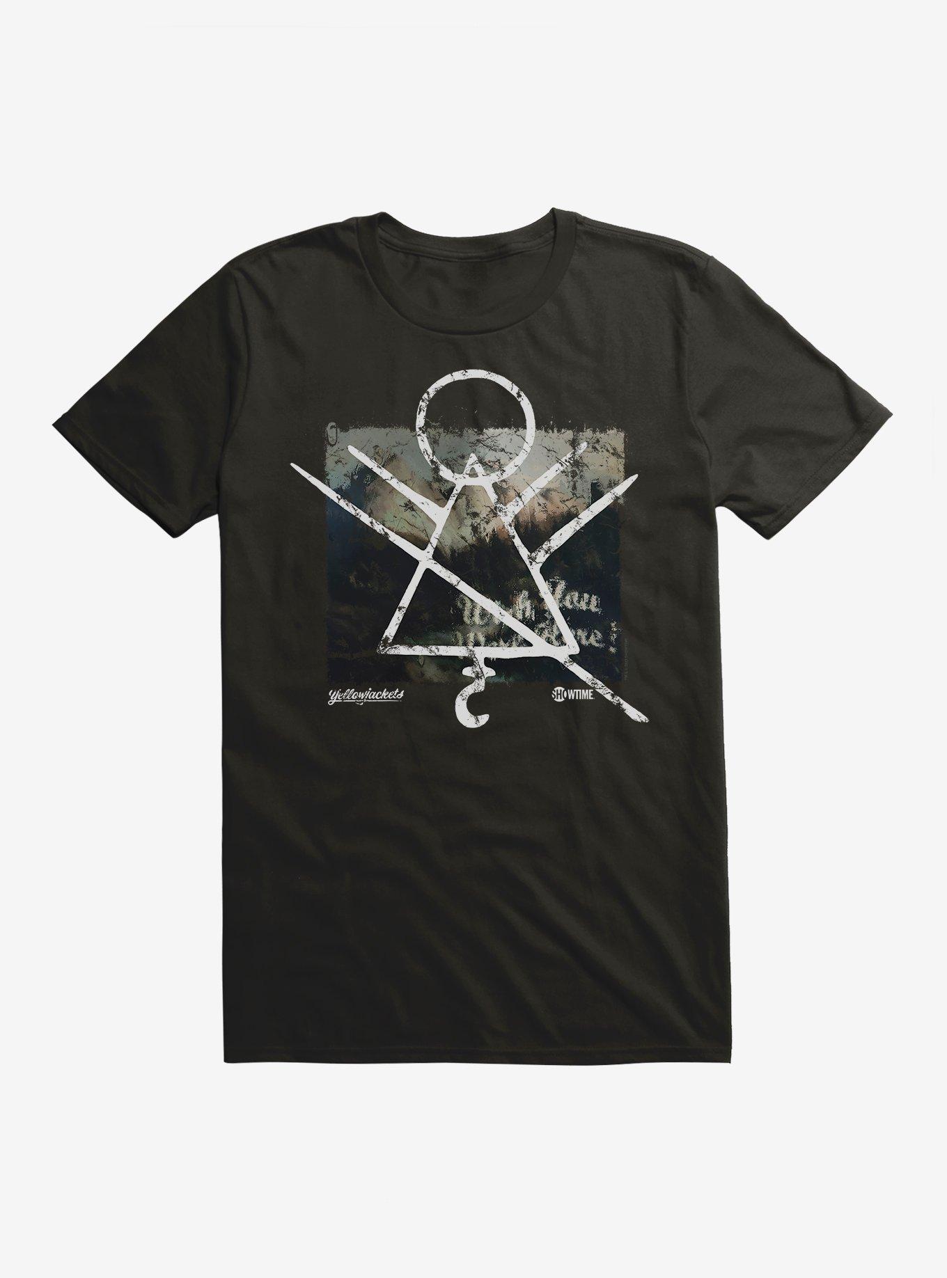 Yellowjackets Rune Symbol Wish You Were Here T-Shirt, , hi-res