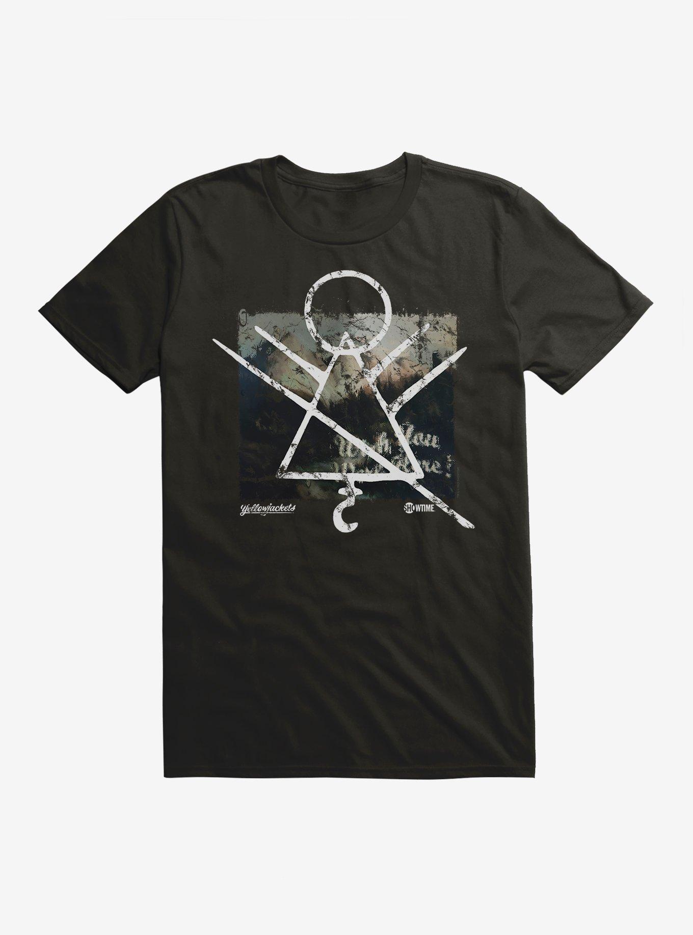 Yellowjackets Rune Symbol Wish You Were Here T-Shirt, , hi-res