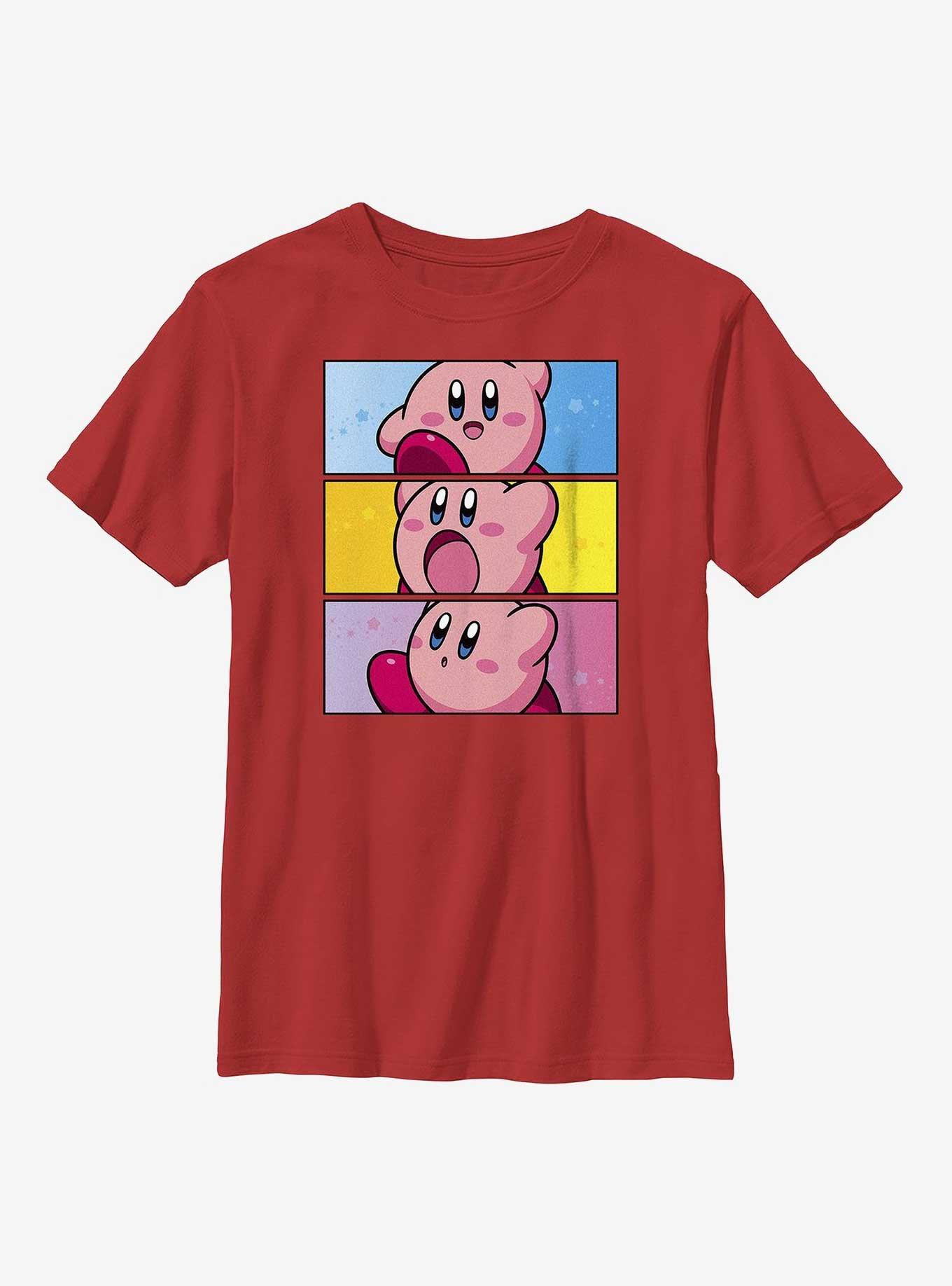 Kirby Panel Stack Youth T-Shirt, , hi-res