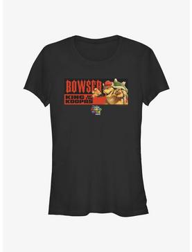 The Super Mario Bros. Movie Bowser King of Koopas Girls T-Shirt, , hi-res
