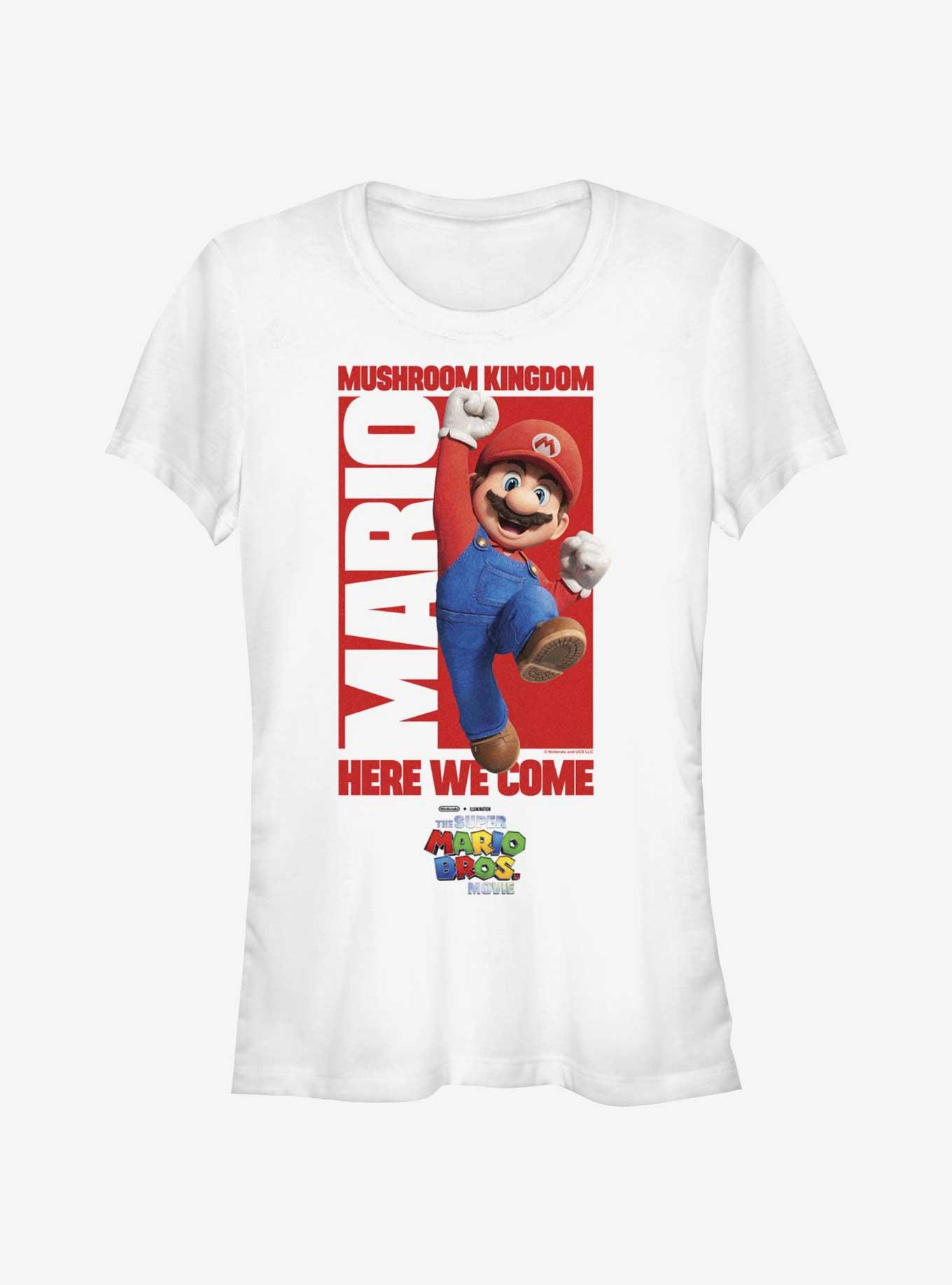 The Super Mario Bros. Movie Mario To Mushroom Kingdom Girls T-Shirt, , hi-res