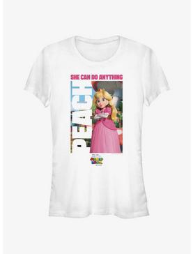 The Super Mario Bros. Movie Peach She Can Do Anything Girls T-Shirt, , hi-res