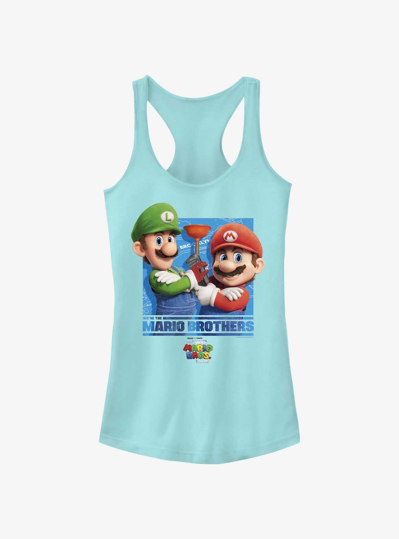 The Super Mario Bros. Movie The Mario Brothers Girls Tank, , hi-res