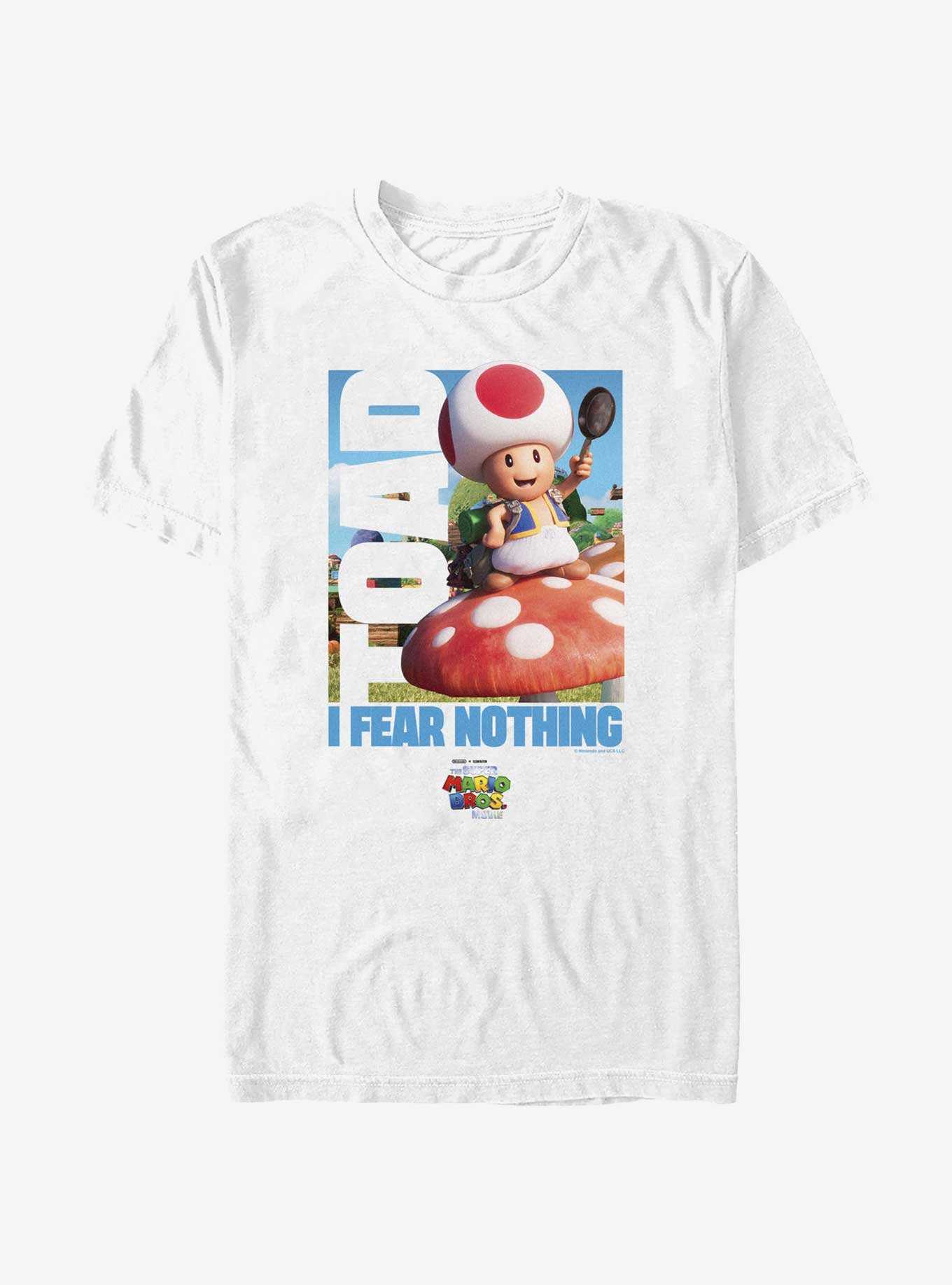 The Super Mario Bros. Movie Toad Fear Nothing T-Shirt, , hi-res