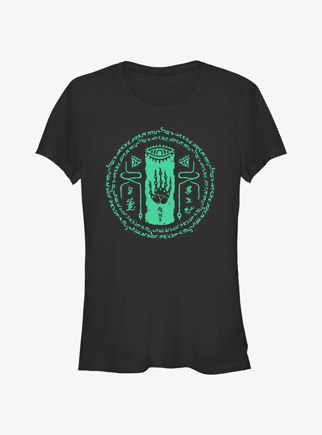 The Legend of Zelda: Tears of the Kingdom Ancient Rune Girls T-Shirt, BLACK, hi-res