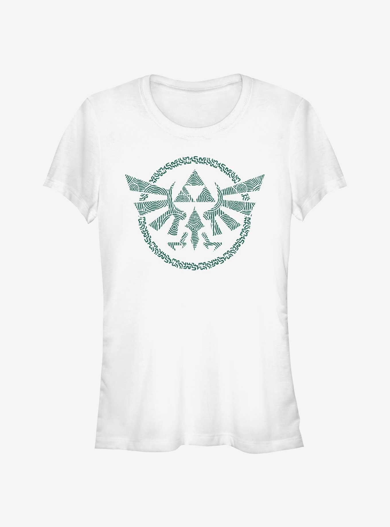 The Legend of Zelda: Tears of the Kingdom Hyrule Crest Girls T-Shirt, , hi-res