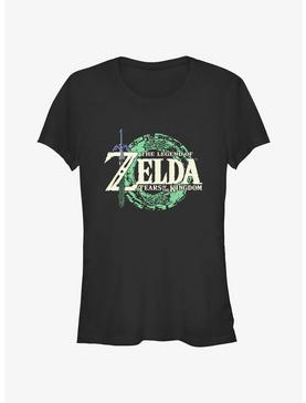 The Legend of Zelda: Tears of the Kingdom Logo Girls T-Shirt, , hi-res