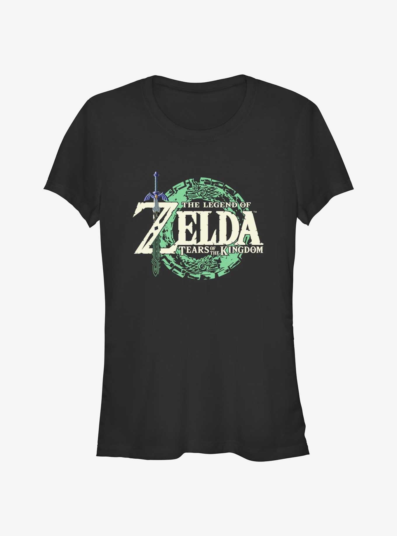 The Legend of Zelda: Tears of the Kingdom Logo Girls T-Shirt, , hi-res