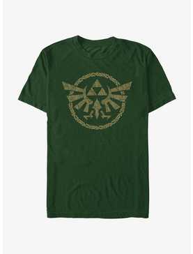 The Legend of Zelda: Tears of the Kingdom Hyrule Crest Extra Soft T-Shirt, , hi-res