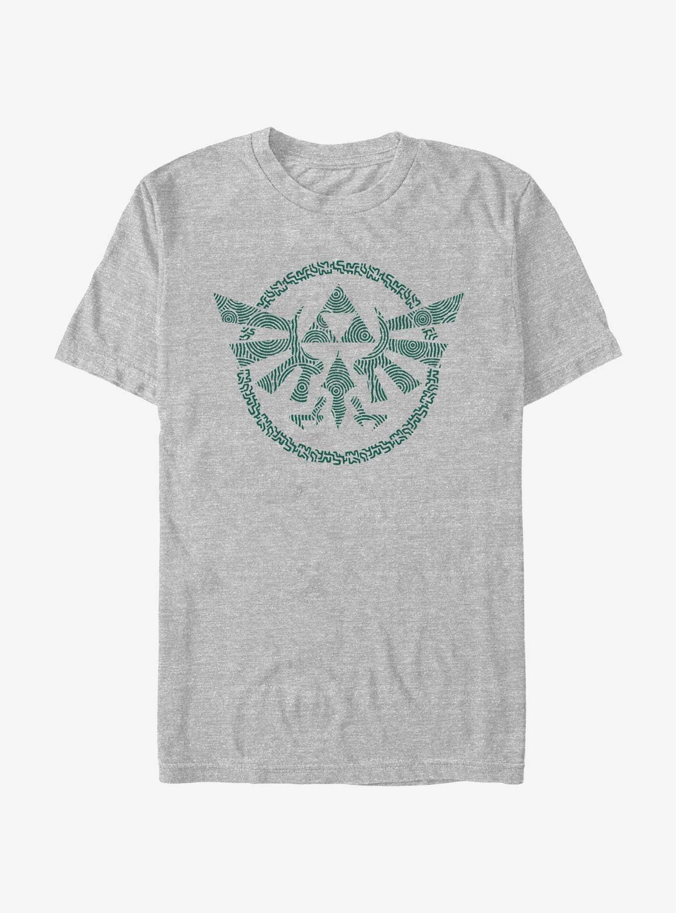 The Legend of Zelda: Tears of the Kingdom  Hyrule Crest T-Shirt, , hi-res