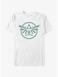 The Legend of Zelda: Tears of the Kingdom  Hyrule Crest T-Shirt, WHITE, hi-res