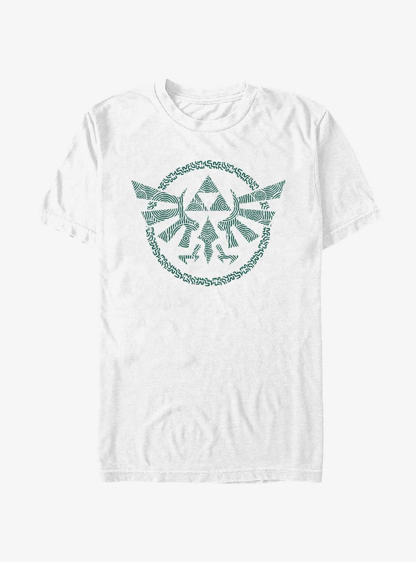 The Legend of Zelda: Tears of the Kingdom  Hyrule Crest T-Shirt, , hi-res