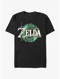 The Legend of Zelda: Tears of the Kingdom Logo T-Shirt, BLACK, hi-res