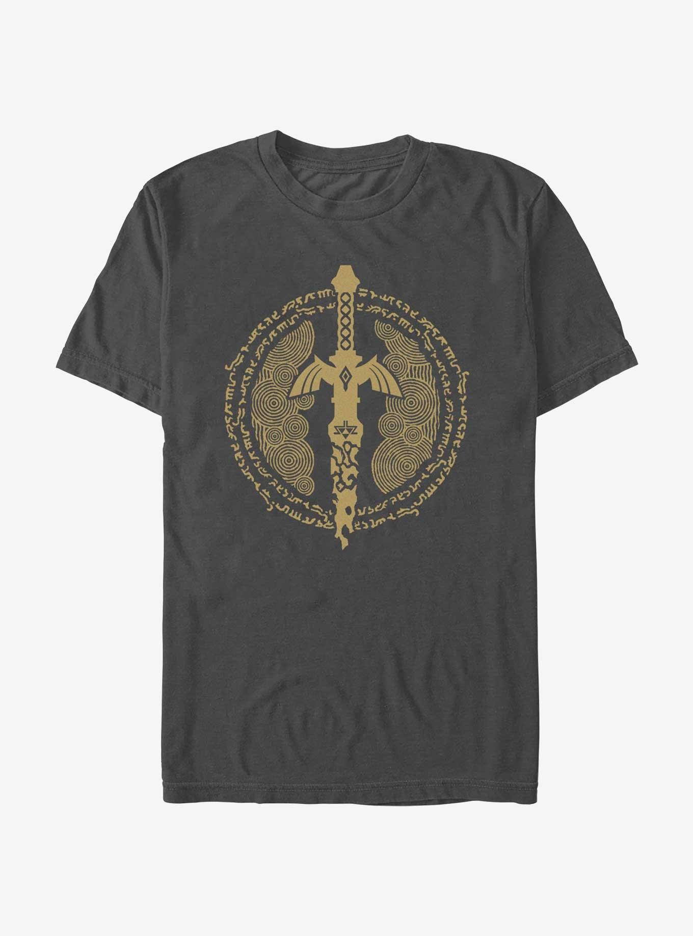 The Legend of Zelda: Tears of the Kingdom  Master Sword Icon T-Shirt, , hi-res