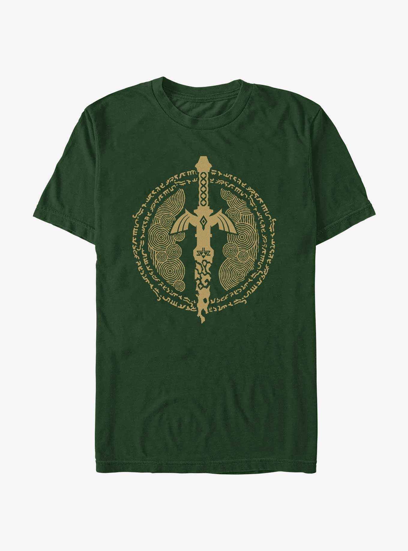 The Legend of Zelda: Tears of the Kingdom  Master Sword Icon Extra Soft T-Shirt, , hi-res