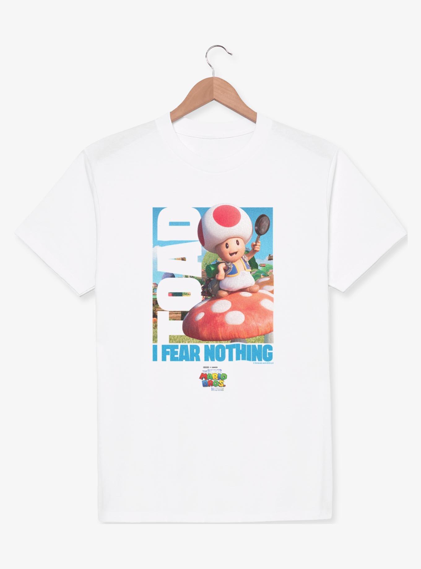 The Super Mario Bros. Movie Toad Fear Nothing T-Shirt